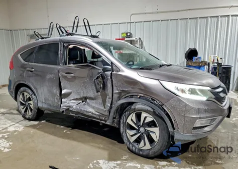 2015 Honda Cr-V Touring из США, поврежденный, VIN 5J6RM4H90FL077023